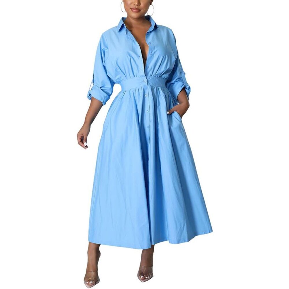 Emma Way Womens  Midi Dress